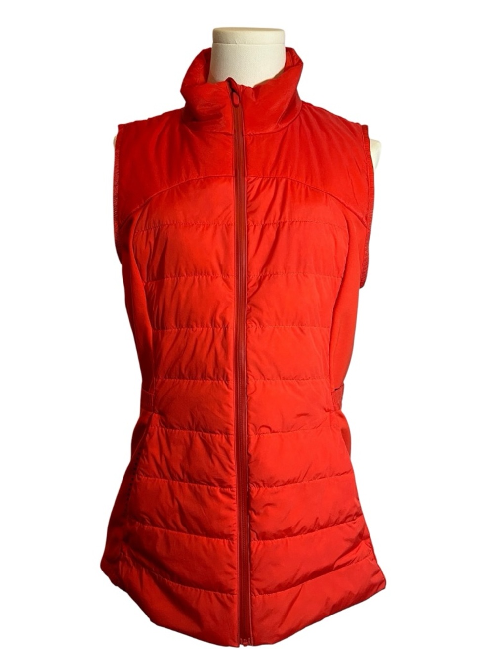 Lululemon Down For It All Vest Carnation Red Size 12